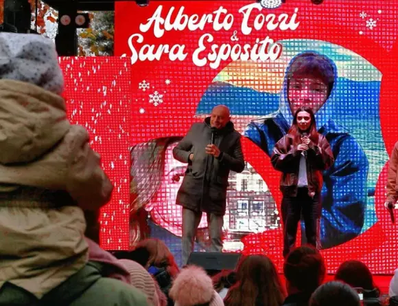Alberto Tozzi e Sara Esposito Alberto Tozzi e Sara Esposito