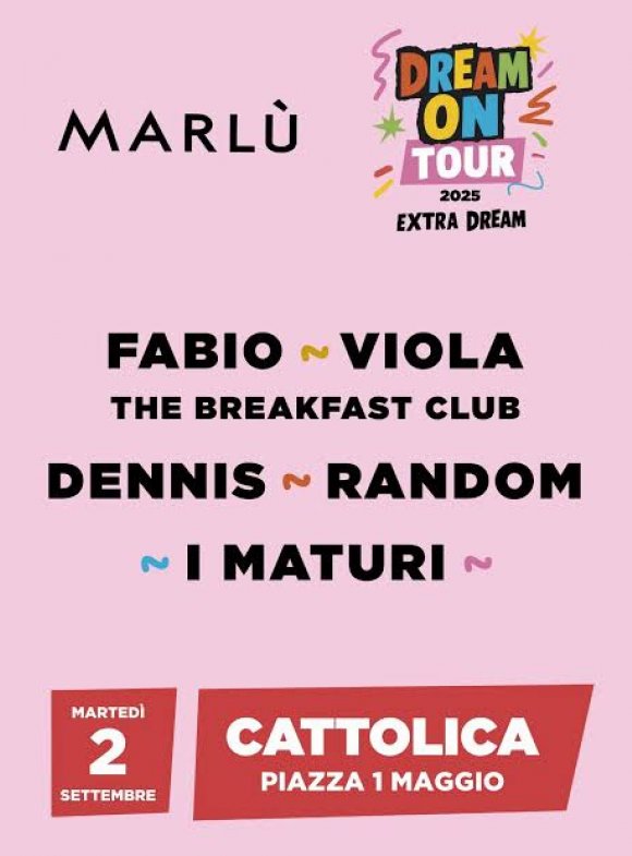 Marlu Dream On Tour Marlu Dream On Tour