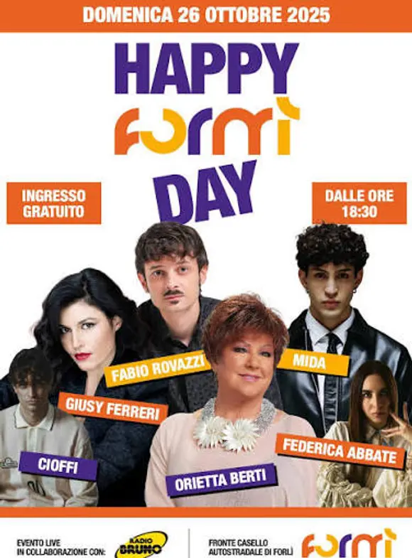 Orietta Berti, Rovazzi, Giusy Ferreri, Federica Abbate, Mida, Cioffi Orietta Berti, Rovazzi, Giusy Ferreri, Federica Abbate, Mida, Cioffi